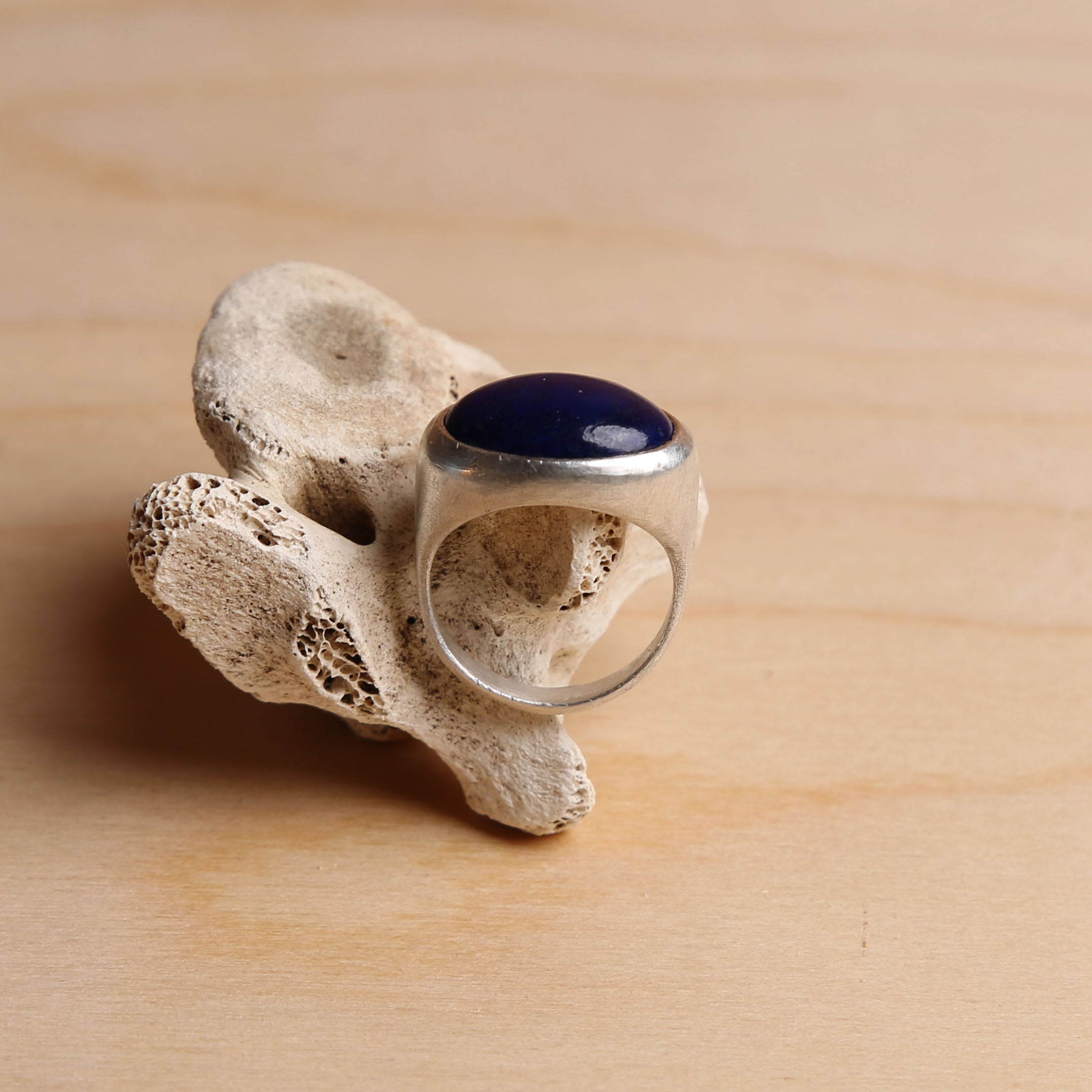 Lapis Signet Ring