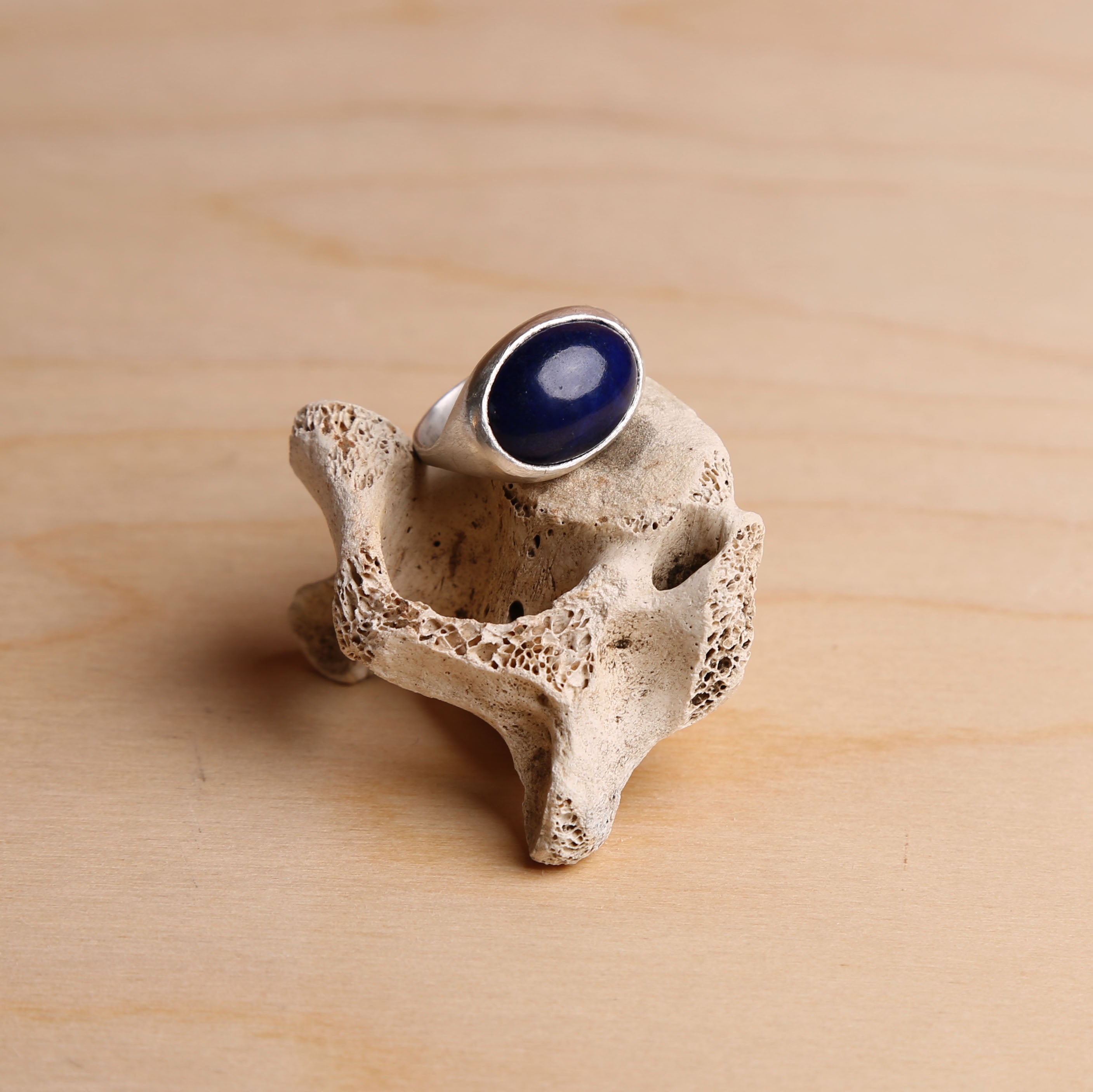 Lapis Signet Ring