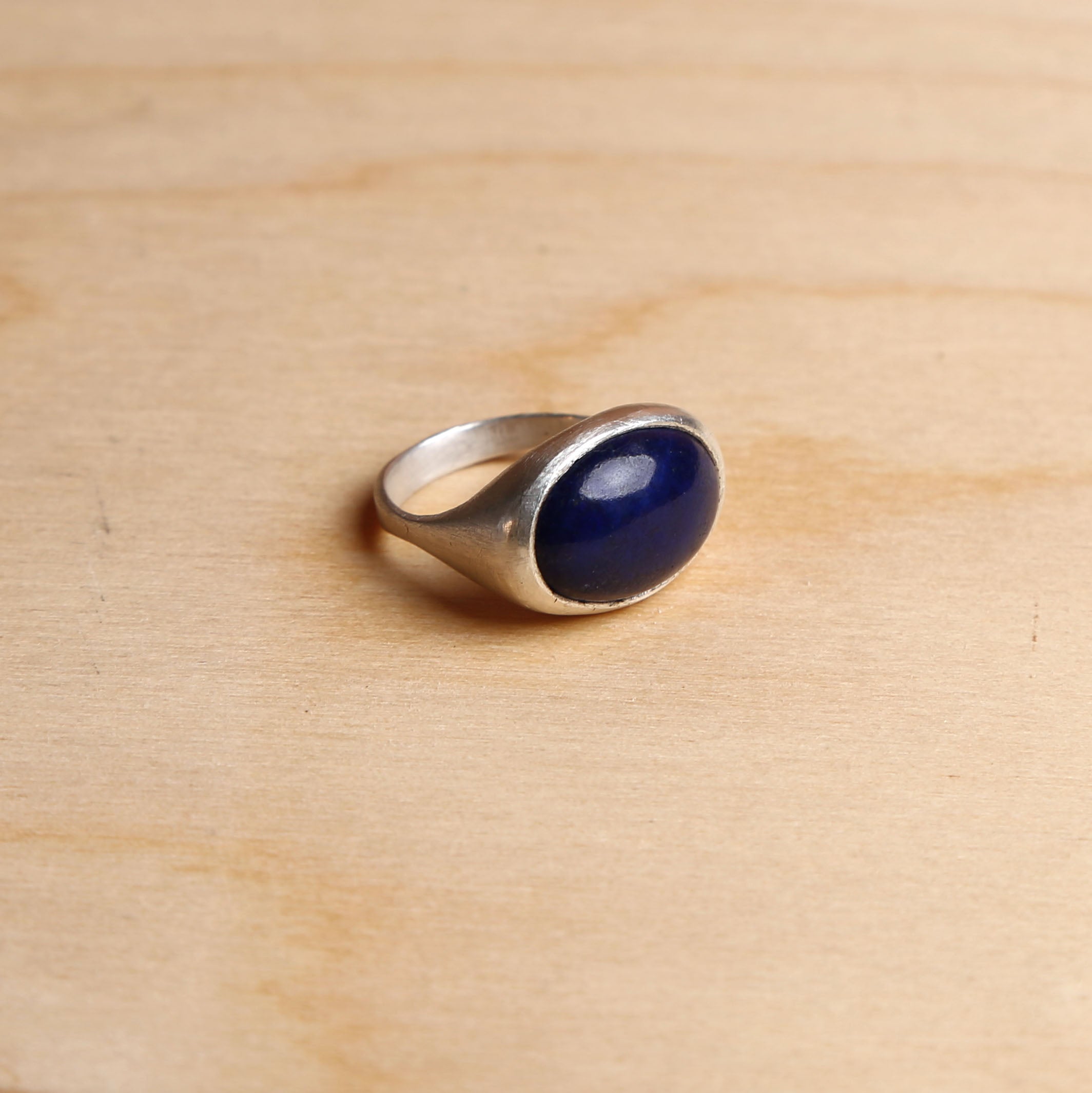 Lapis Signet Ring