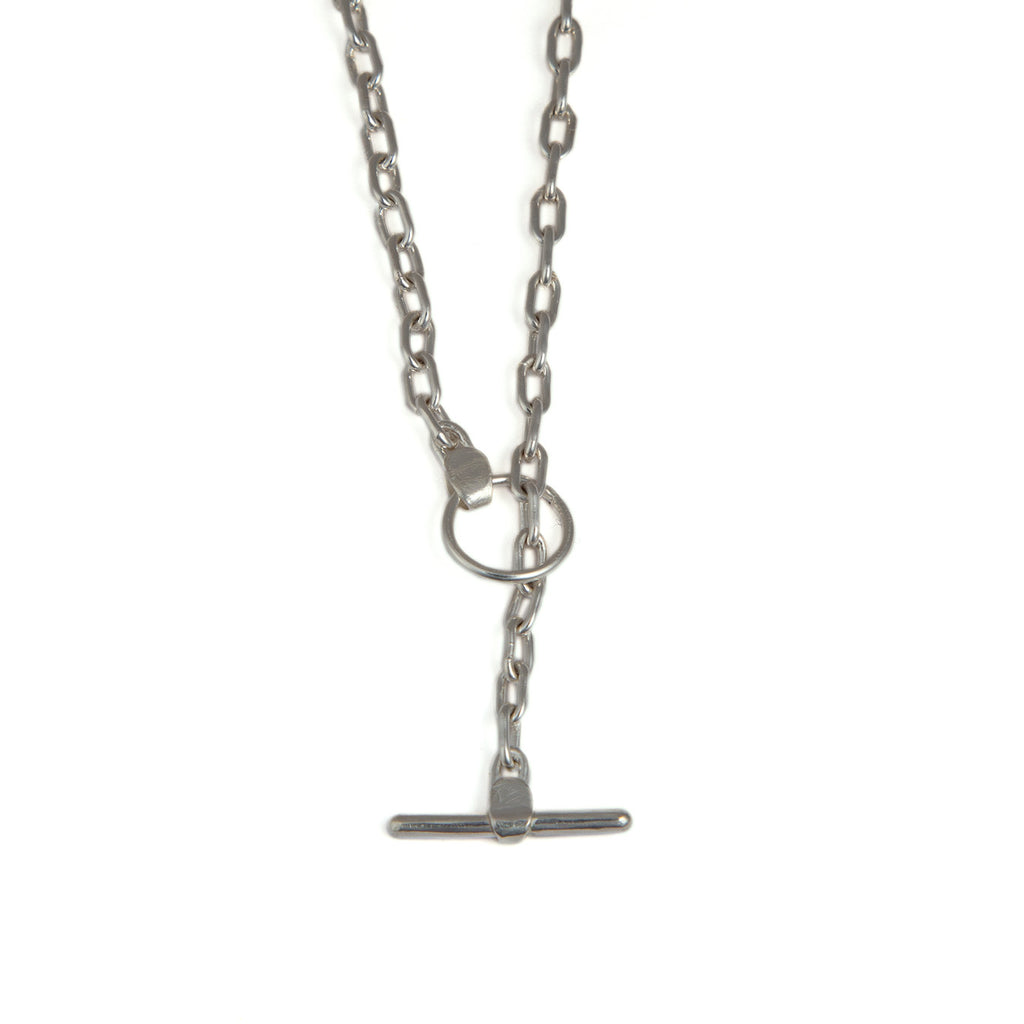 Cable Necklace in Silver