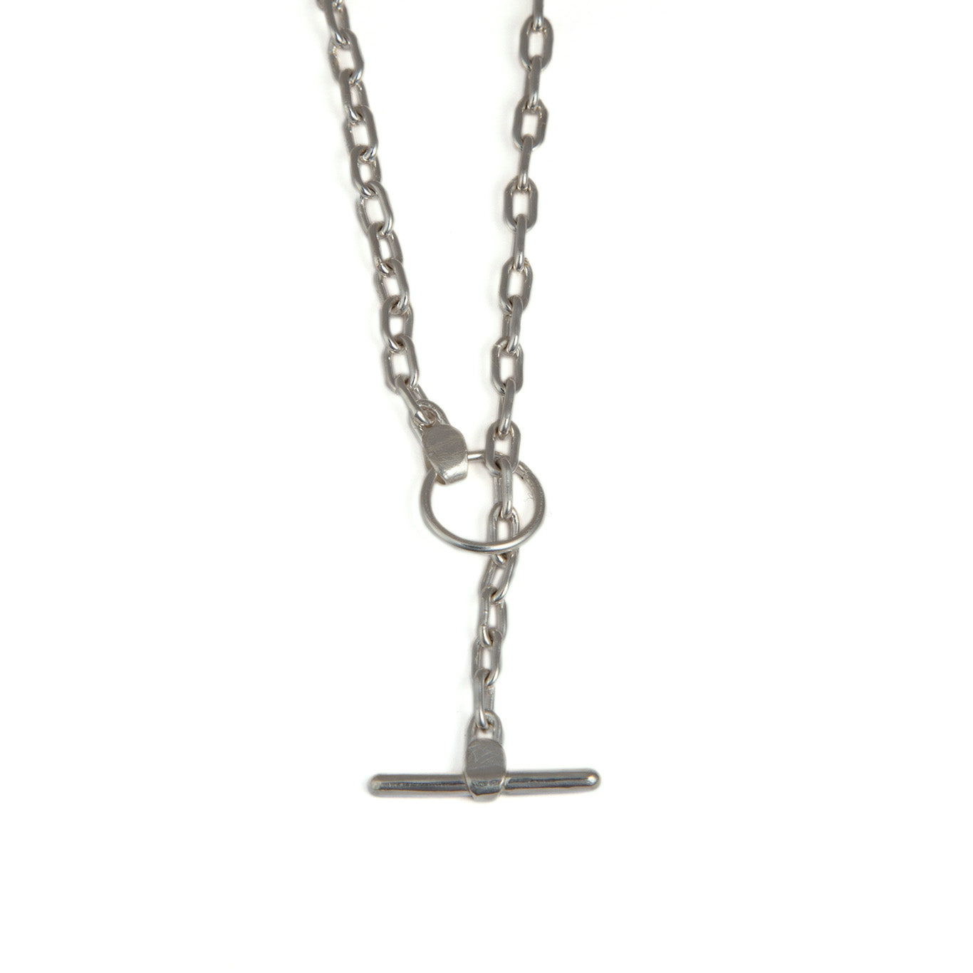 Cable Necklace in Silver