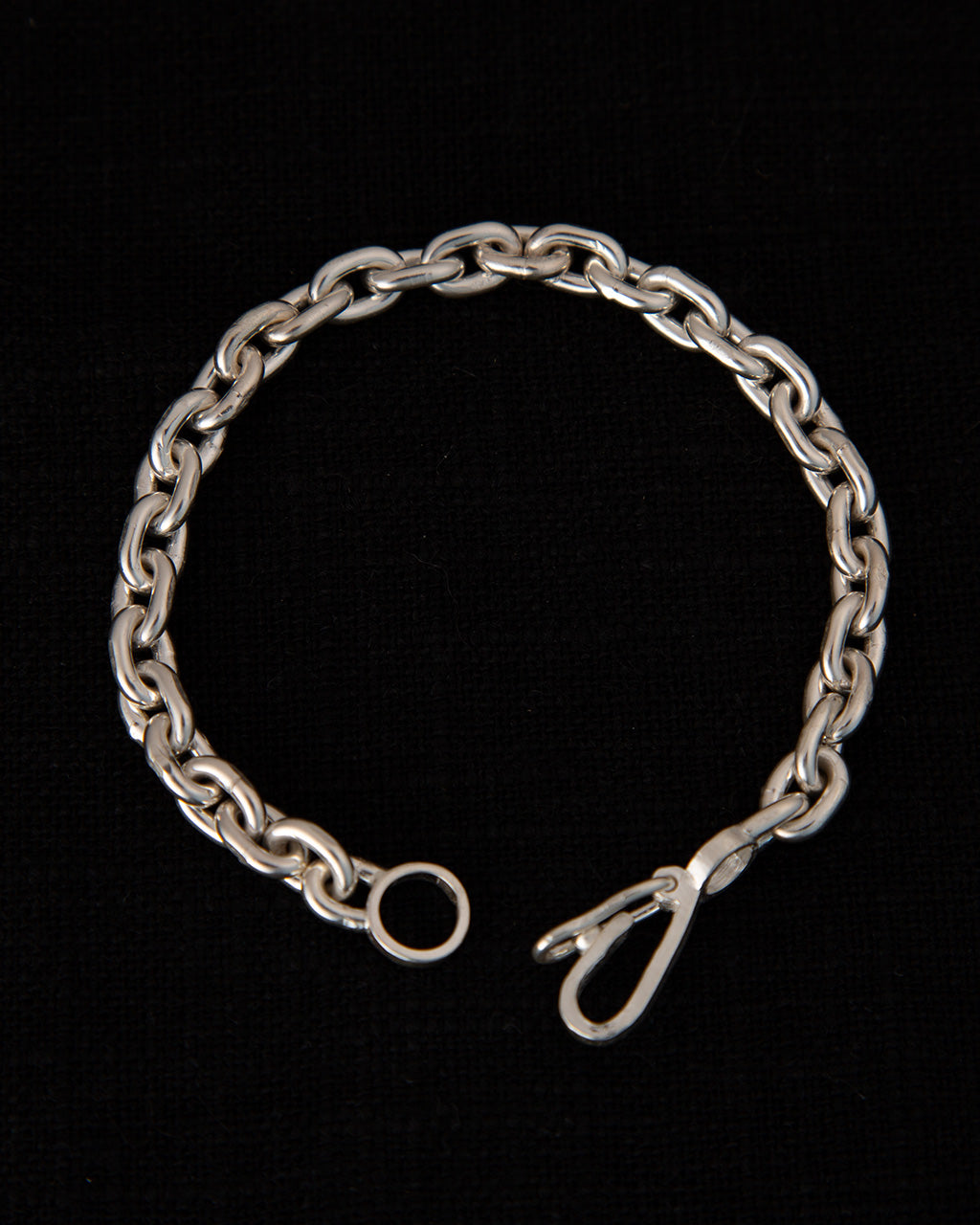 Cable Bracelet in Silver