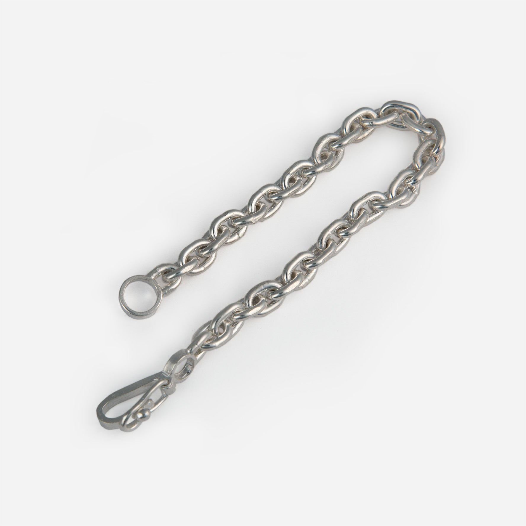 Cable Bracelet in Silver